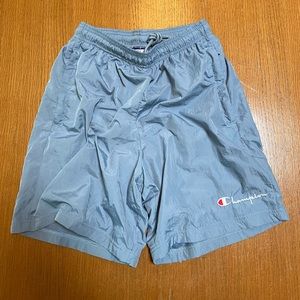 Men’s Lightweight Blue Champion Nylon Shorts